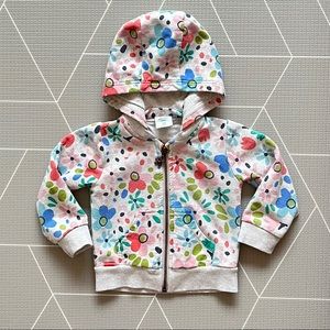 Boboli zip-up hoodie jacket